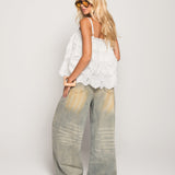 Calça Ti.Amo De Ganga Starts Métalicas