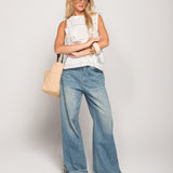 Calça Ti.Amo De Ganga Abertura Lateral Tie Dye