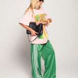 Calça Ti.Amo Listra Lateral & Guipura