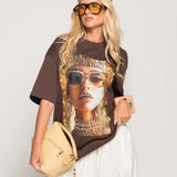 T-Shirt Ti.Amo Motivos Mulher Egípcia
