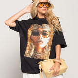 T-Shirt Ti.Amo Motivos Mulher Egípcia