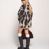 Camisola Ti.Amo Malha Mistura De Lã Motivos Onça