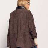 Casaco Ti.Amo Efeito Camurça