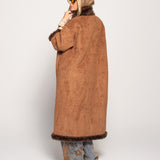 Sobretudo Ti.Amo Reversível Suede & Pêlo